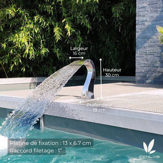 Cascade Mini Demi cœur