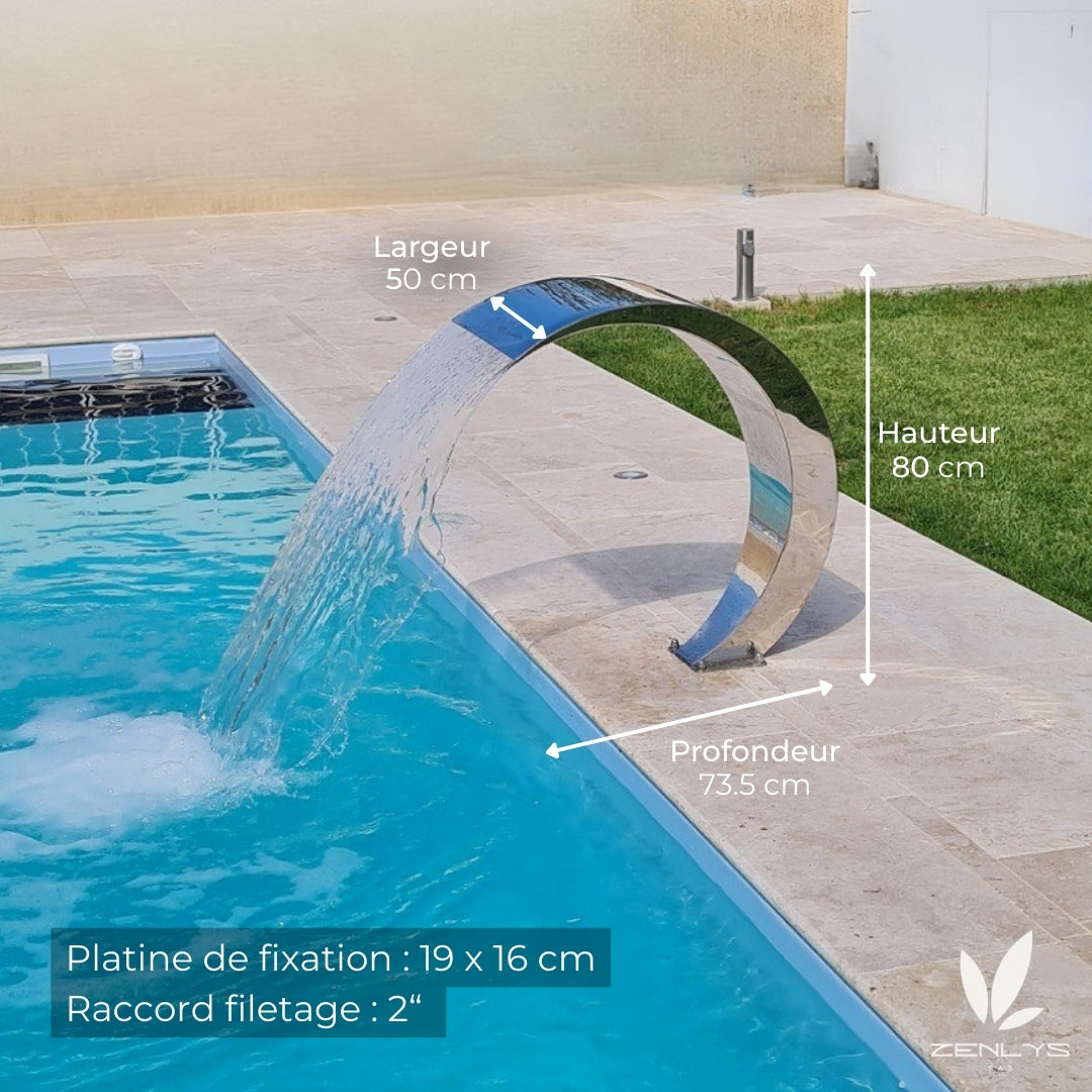 Cascade Cobra Hauteur 80cm