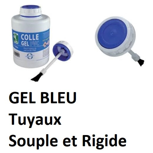Colle INTERFIX GEL BLEU POT avec pinceau 250ml