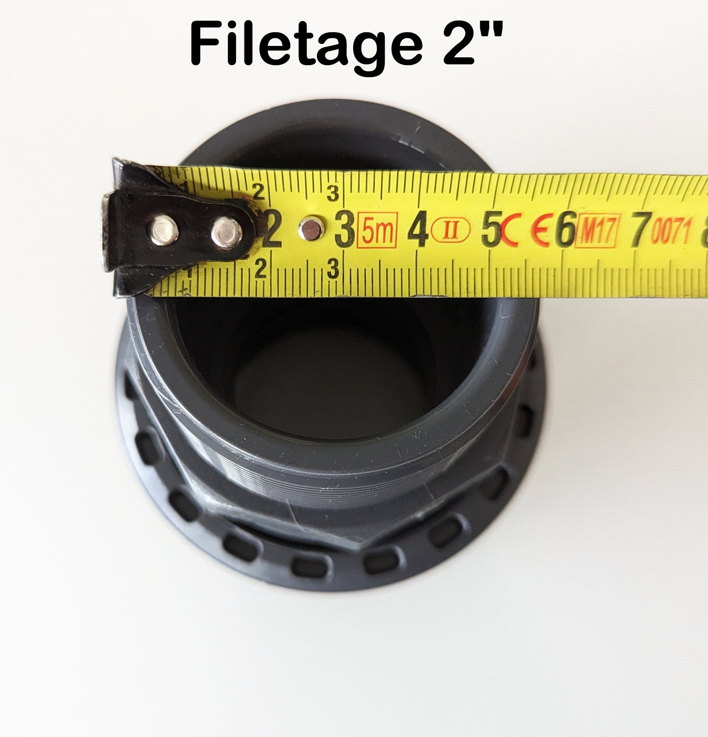 Union filetée 3pièces 32mm, 50mm ou 63mm à visser et coller vers 1", 1"1/2 ou 2"