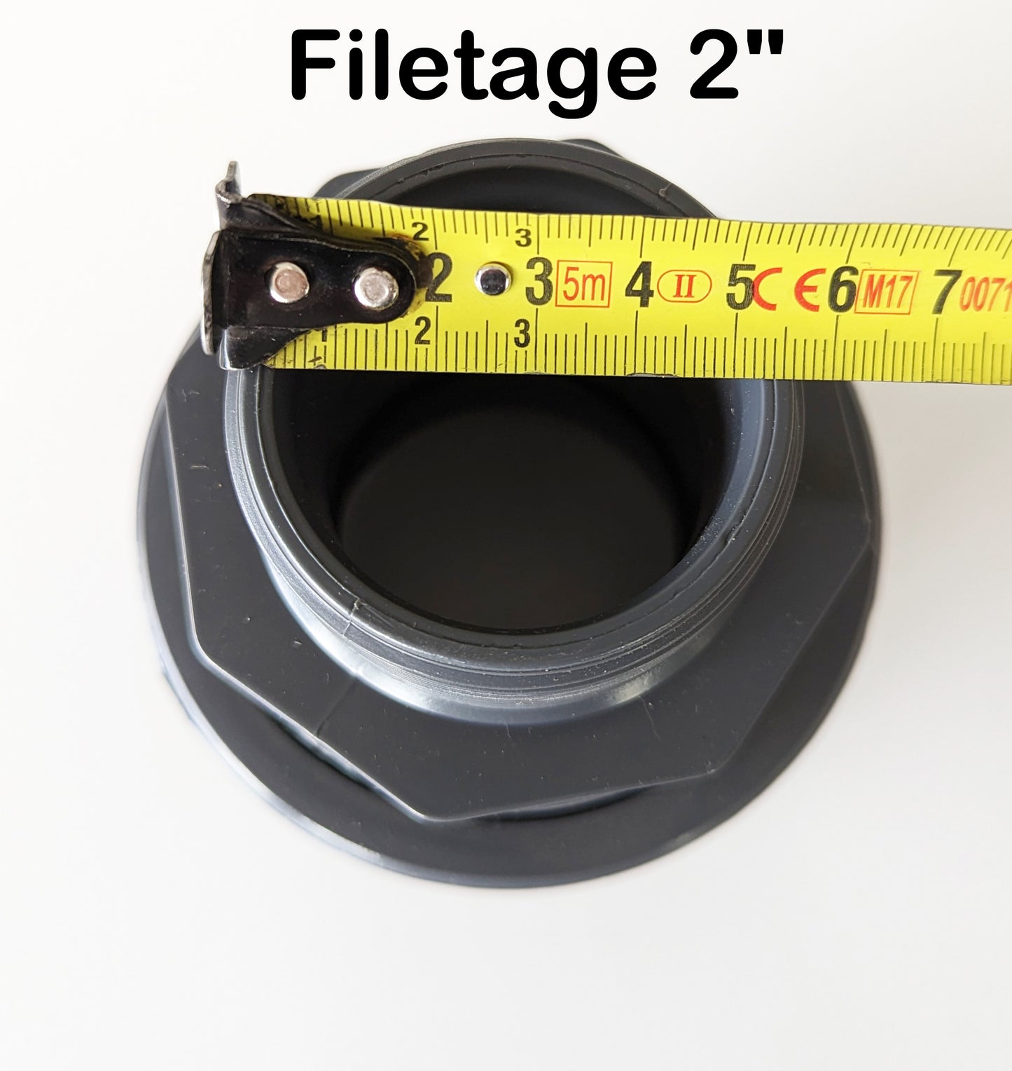 Union filetée 3pièces 32mm, 50mm ou 63mm à visser et coller vers 1", 1"1/2 ou 2"