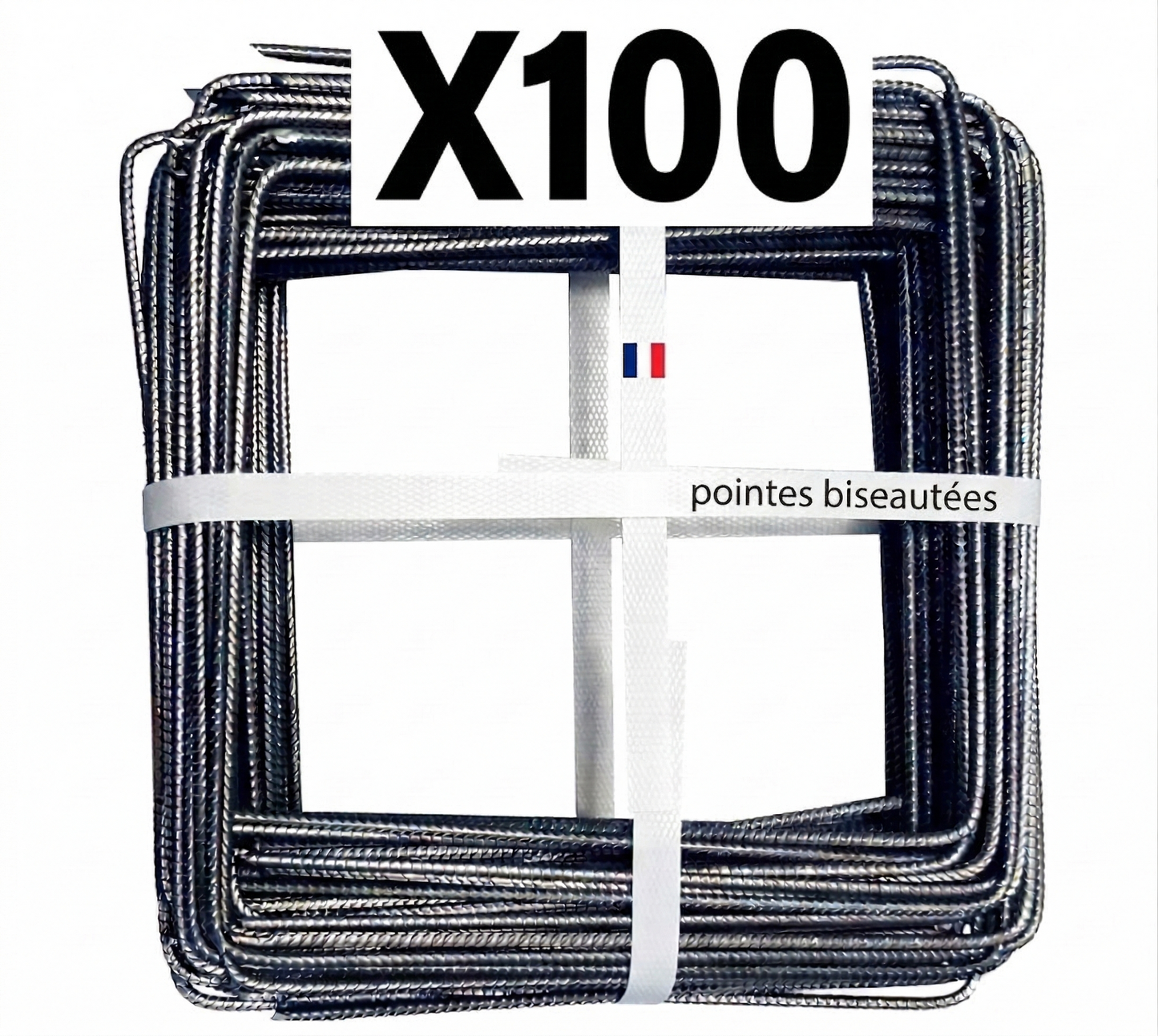 Agrafes pour Toile de paillage (Lots de 10 ,20, 30, 50, 100 ou 200)