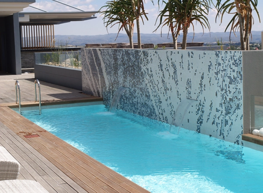 Lame d'eau acrylique encastrée 2,5cm débord / Largeurs 120cm,90cm,60cm ou 30cm / avec ou sans led