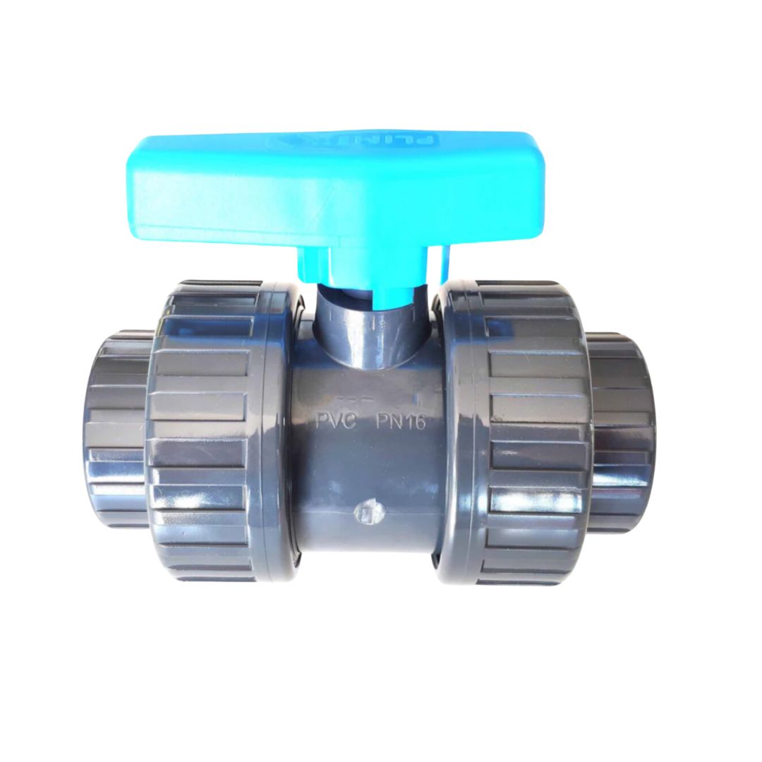 Vanne PVC Pression 25mm, 32mm, 40mm, 50mm ou 63mm