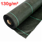 Toile de paillage Verte 130g/m² / Largeur 1,28m / Longueur : 5m, 10m, 15m, 20m, 25m, 50m ou 100m  (En Stock)