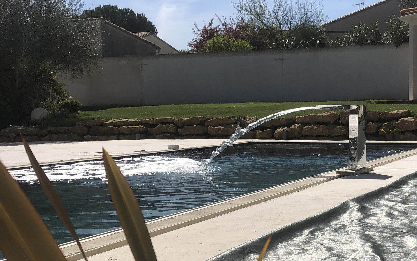 Cascade Demi-Cube lame d'eau