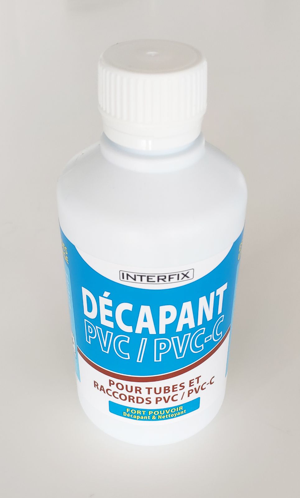 Décapant raccords tuyaux PVC Piscine 250ml ou 500ml