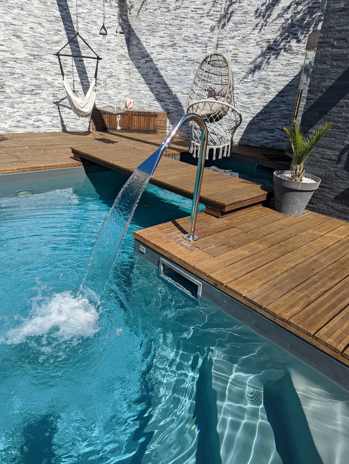 Canon Jet d'eau seul Hauteur 1m (embouts en options)