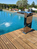 Cascade Demi-Cube lame d'eau
