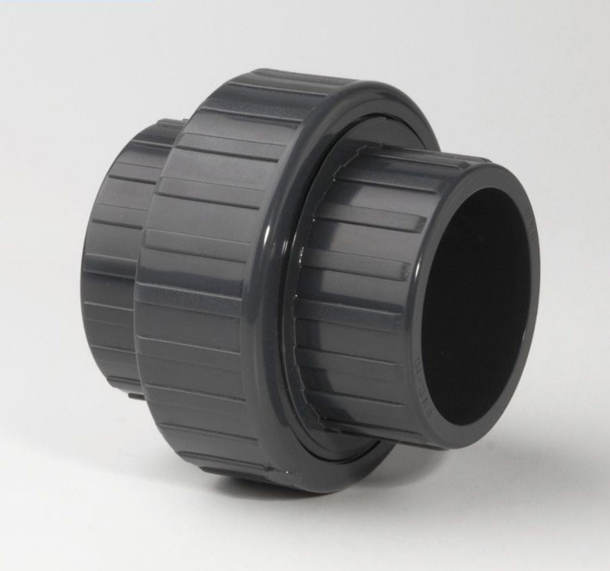 Union 3 pièces femelle PVC pression à coller des 2 cotés / Ø32mm Ø50mm Ø63mm