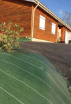 Toile de paillage Verte 130g/m² / Largeur 3,30m / Longueur : 5m, 10m, 15m, 20m, 25m ou 50m (En Stock)